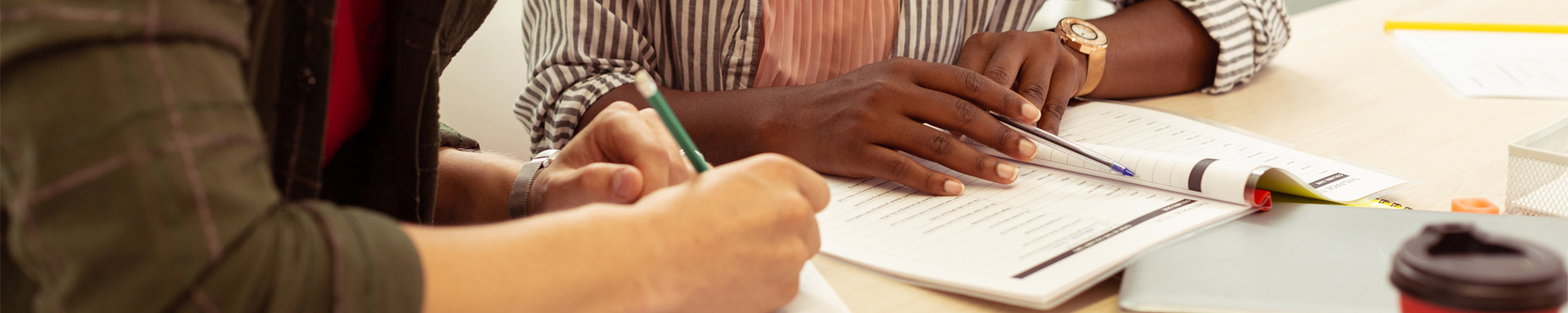 tutor helping student